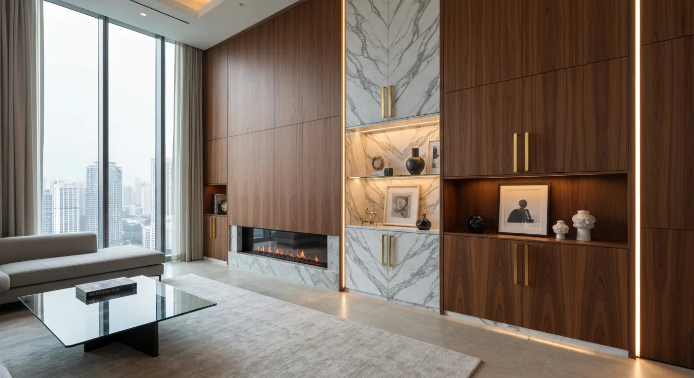 Luxury contemporary condo with premium finishes